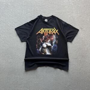 Vintage Y2K Anthrax “Spreading The Disease” T-Shirt